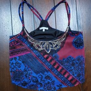 Beaded crop top